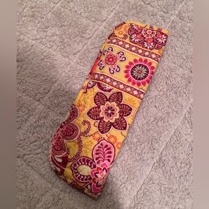 Vera Bradley Floral Curling Iron Case